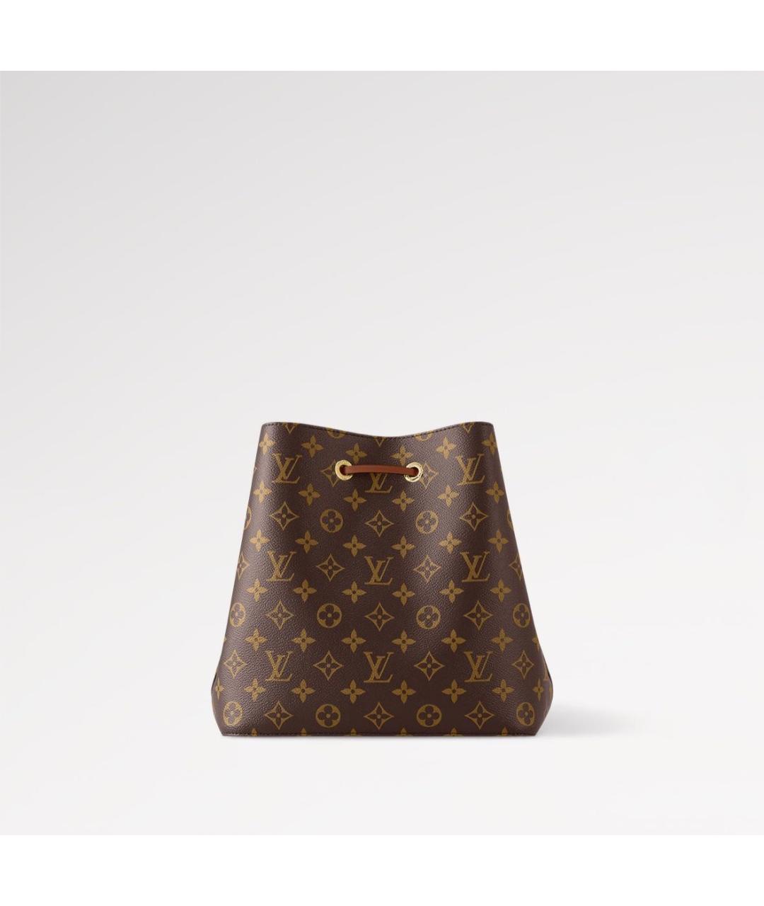 LOUIS VUITTON Коричневая сумка тоут, фото 3