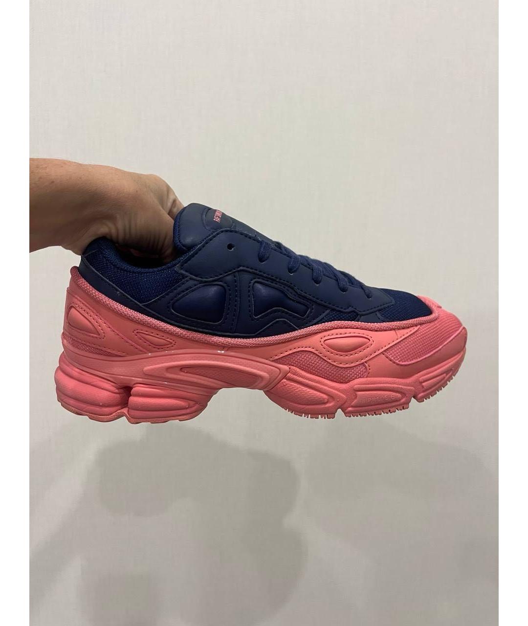 ADIDAS X RAF SIMONS Розовые текстильные кроссовки, фото 7