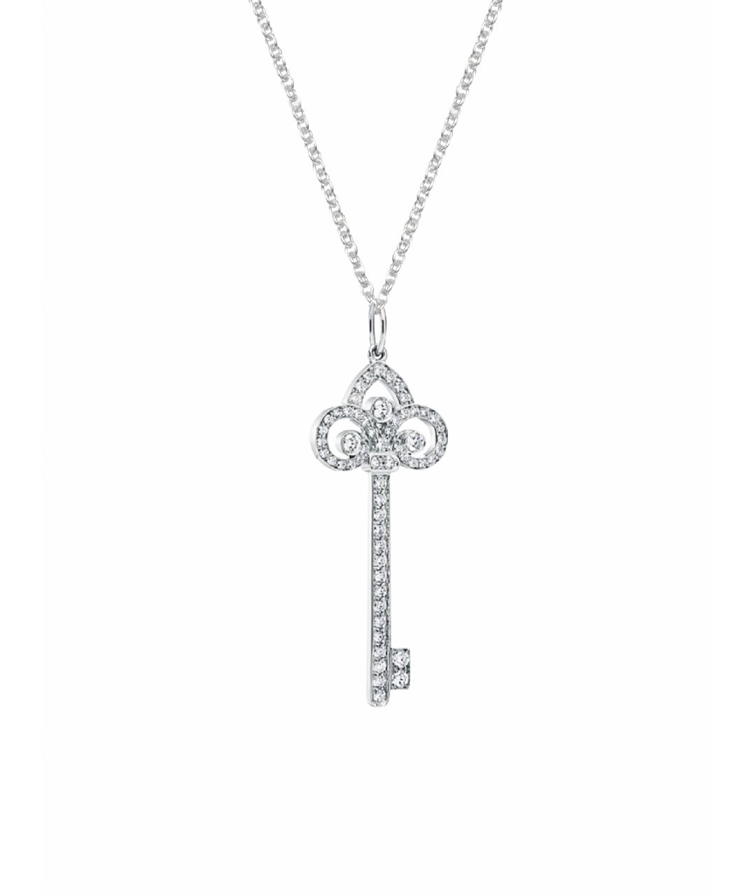 TIFFANY&CO Белая подвеска из белого золота, фото 1