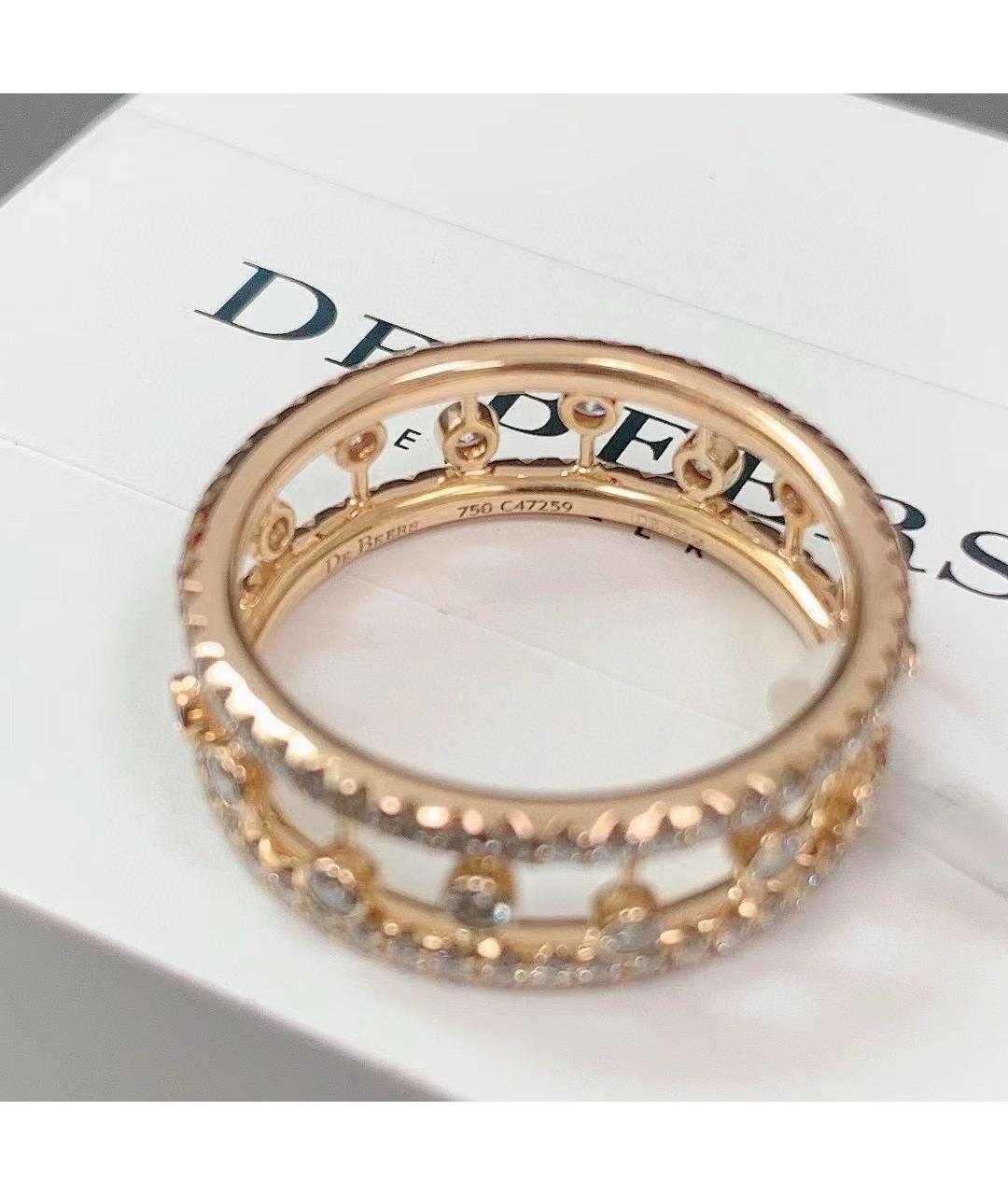 DE BEERS Золотое кольцо из розового золота, фото 5