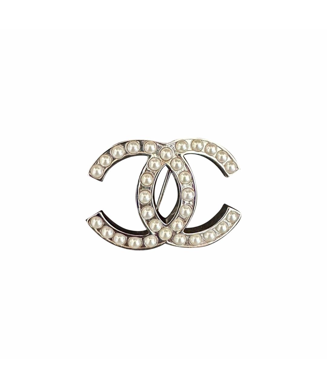 CHANEL Серебряная булавка / брошь, фото 1