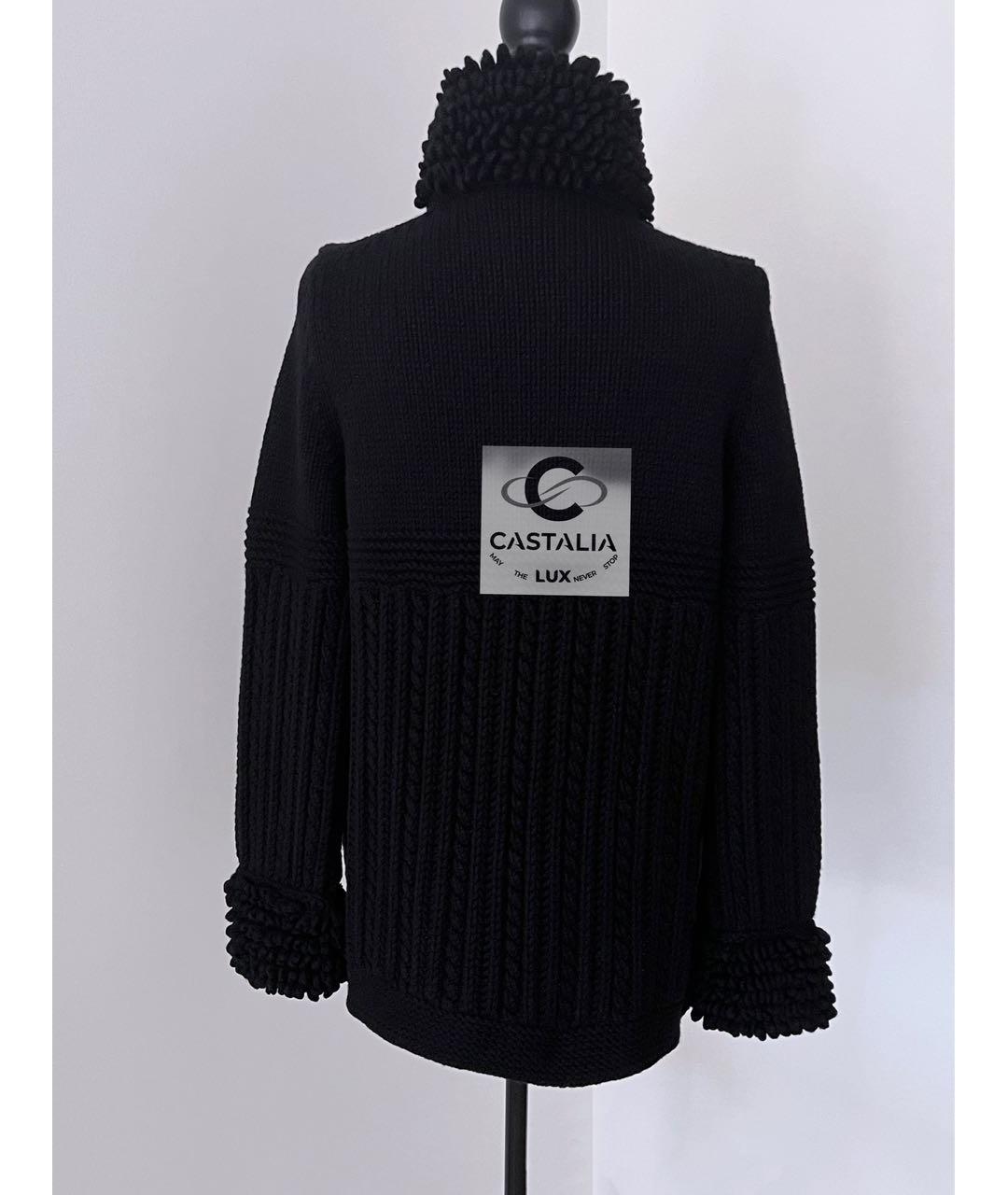 CHANEL Черное кашемировое пальто, фото 6