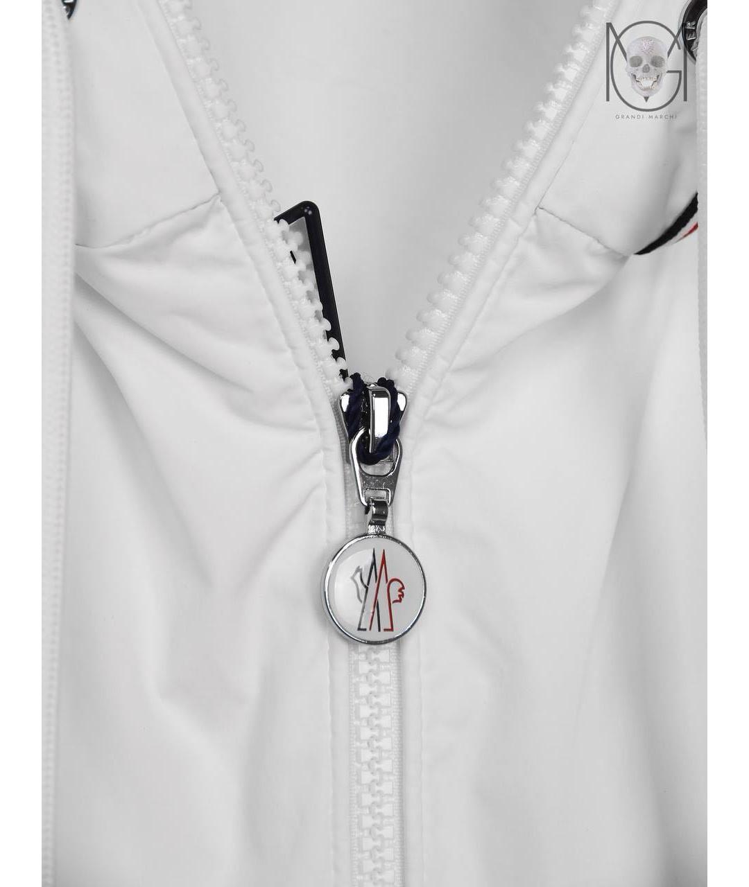 MONCLER Белая куртка, фото 4