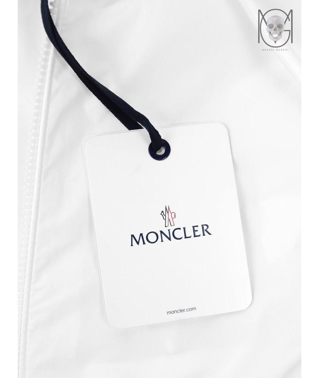 MONCLER Белая куртка, фото 7