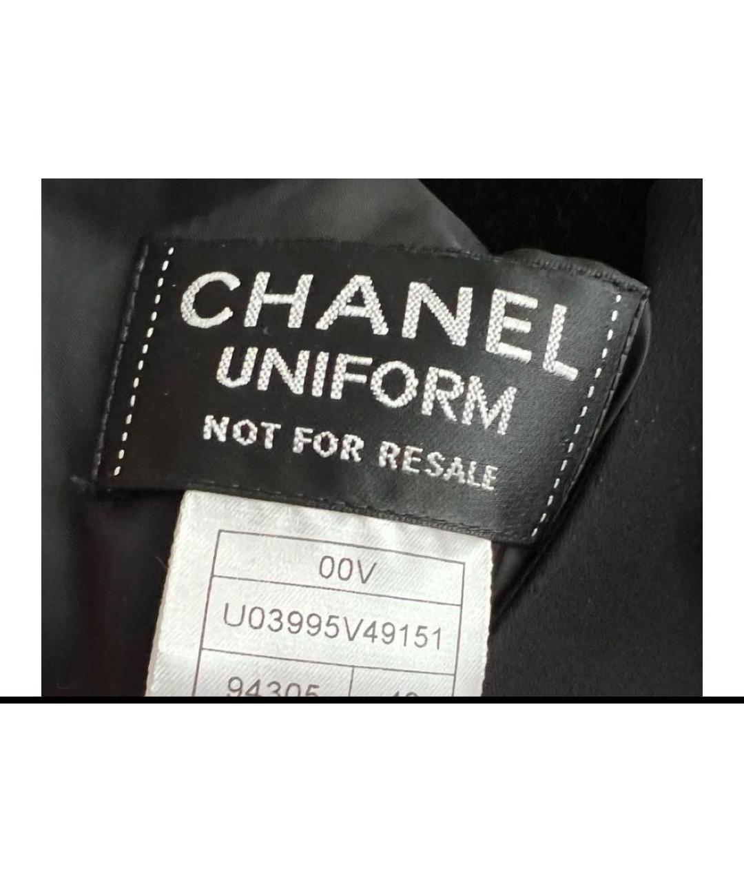 CHANEL Черное повседневное платье, фото 4