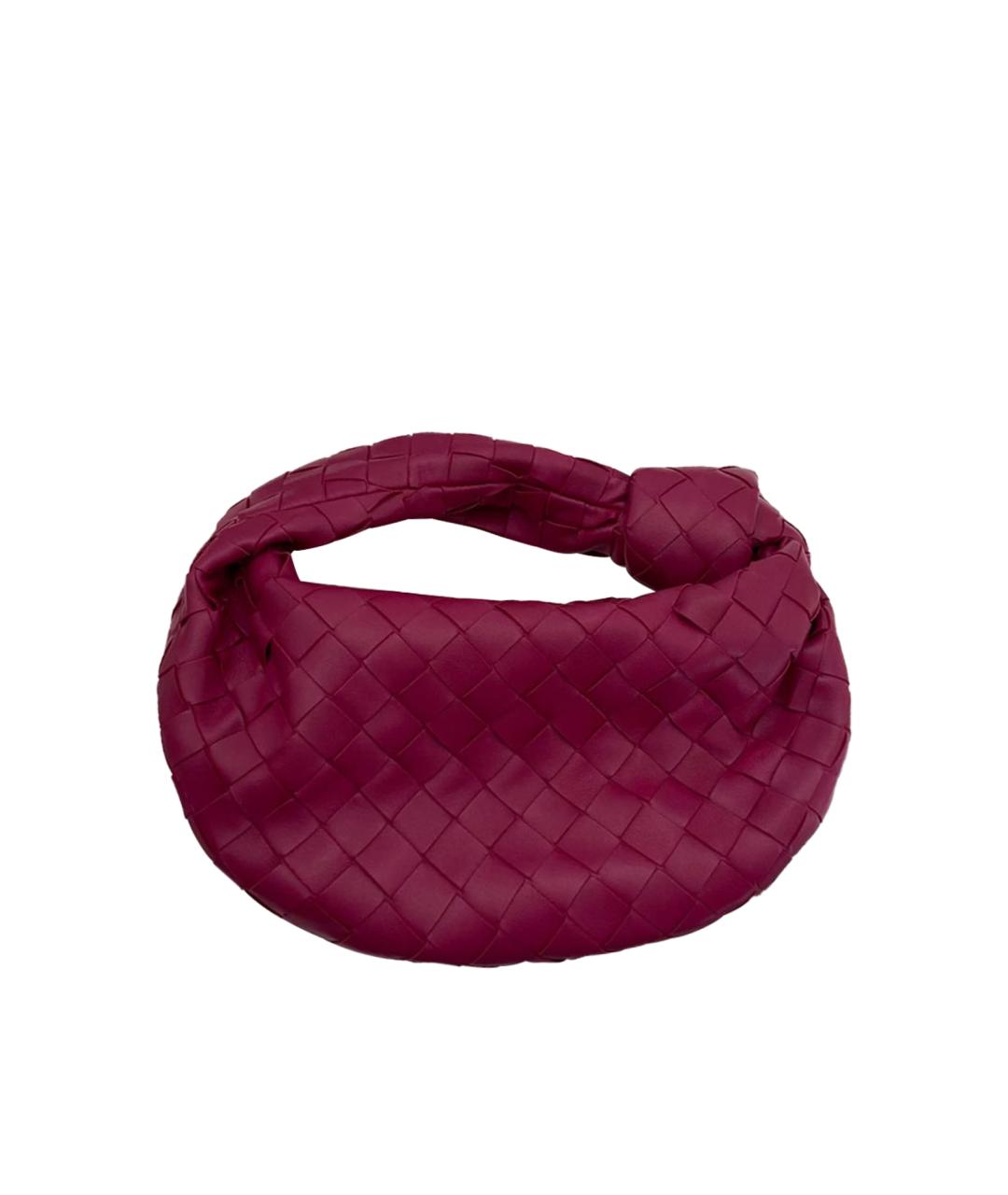 BOTTEGA VENETA Фуксия кожаная сумка через плечо, фото 1