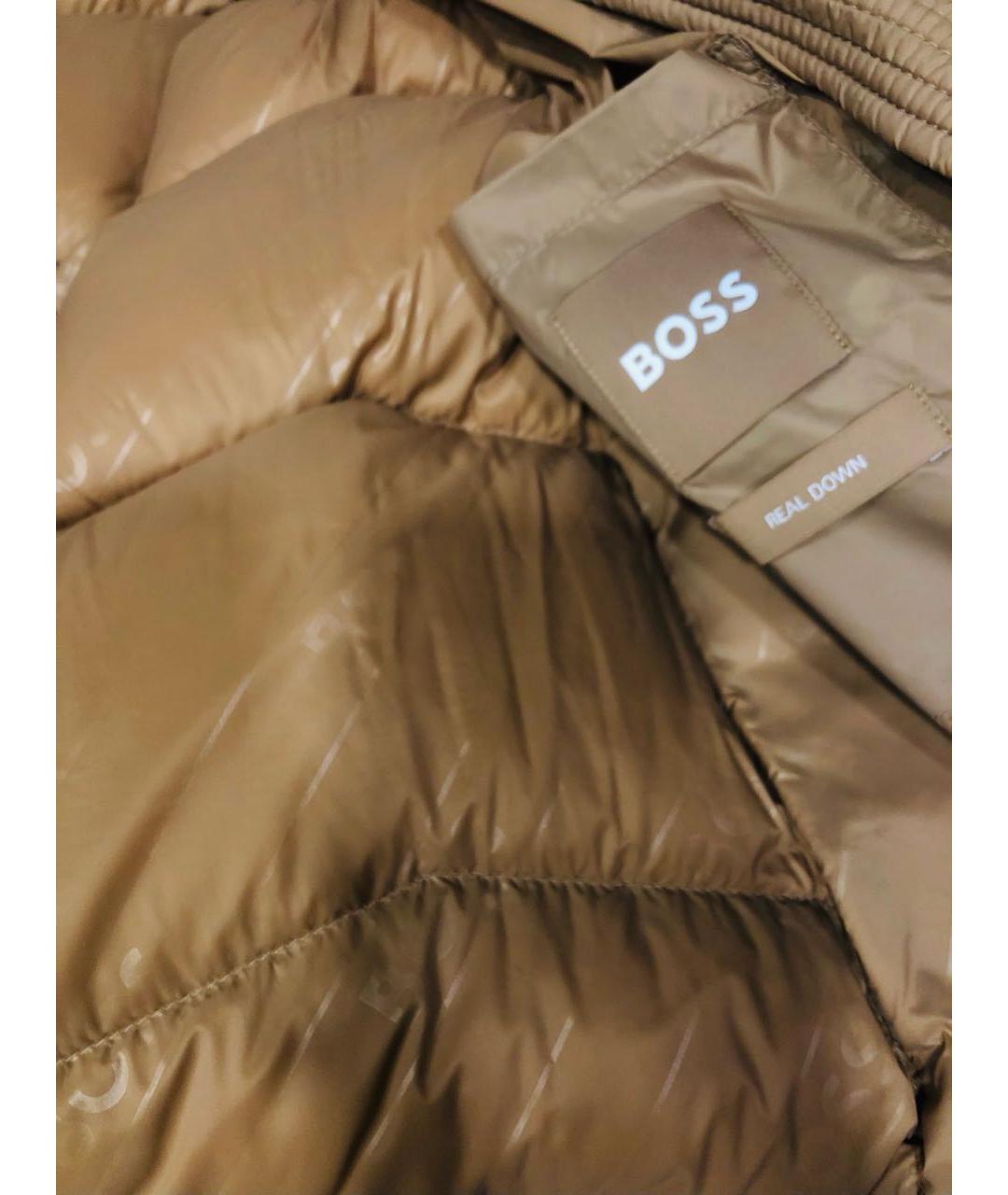 HUGO BOSS Бежевый пуховик, фото 6