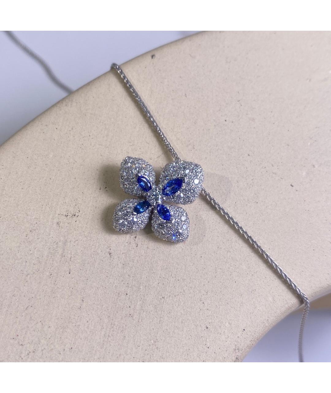 CHAUMET Серебряное колье из белого золота, фото 2