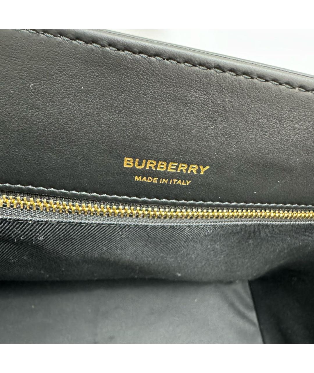 BURBERRY Серая деним сумка тоут, фото 8