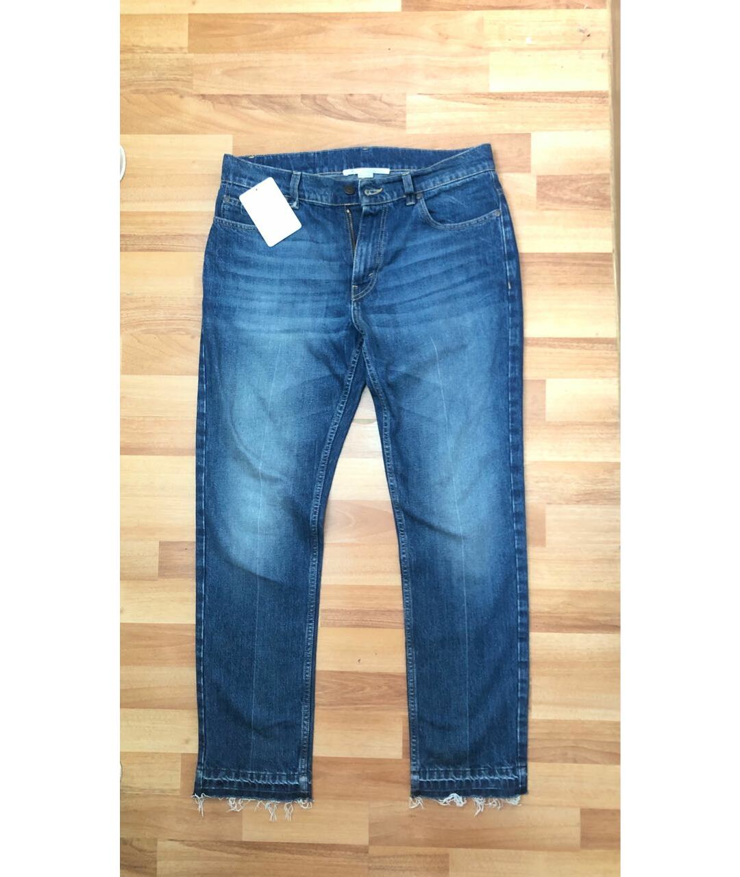 STELLA MCCARTNEY Темно-синие прямые джинсы, фото 5
