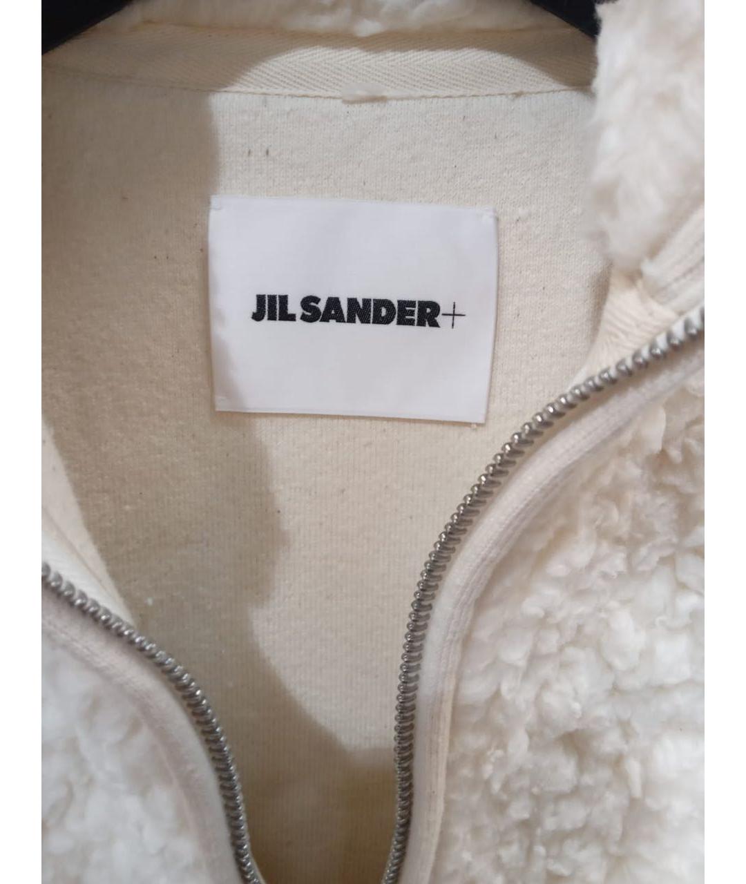 JIL SANDER Бежевая вискозная куртка, фото 5