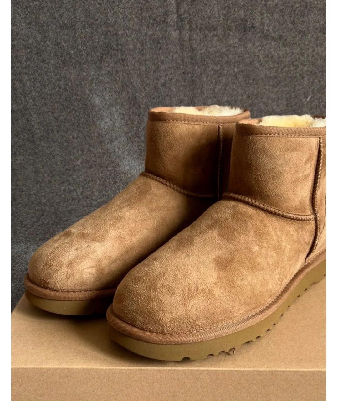 UGG AUSTRALIA Коричневые сапоги, фото 6