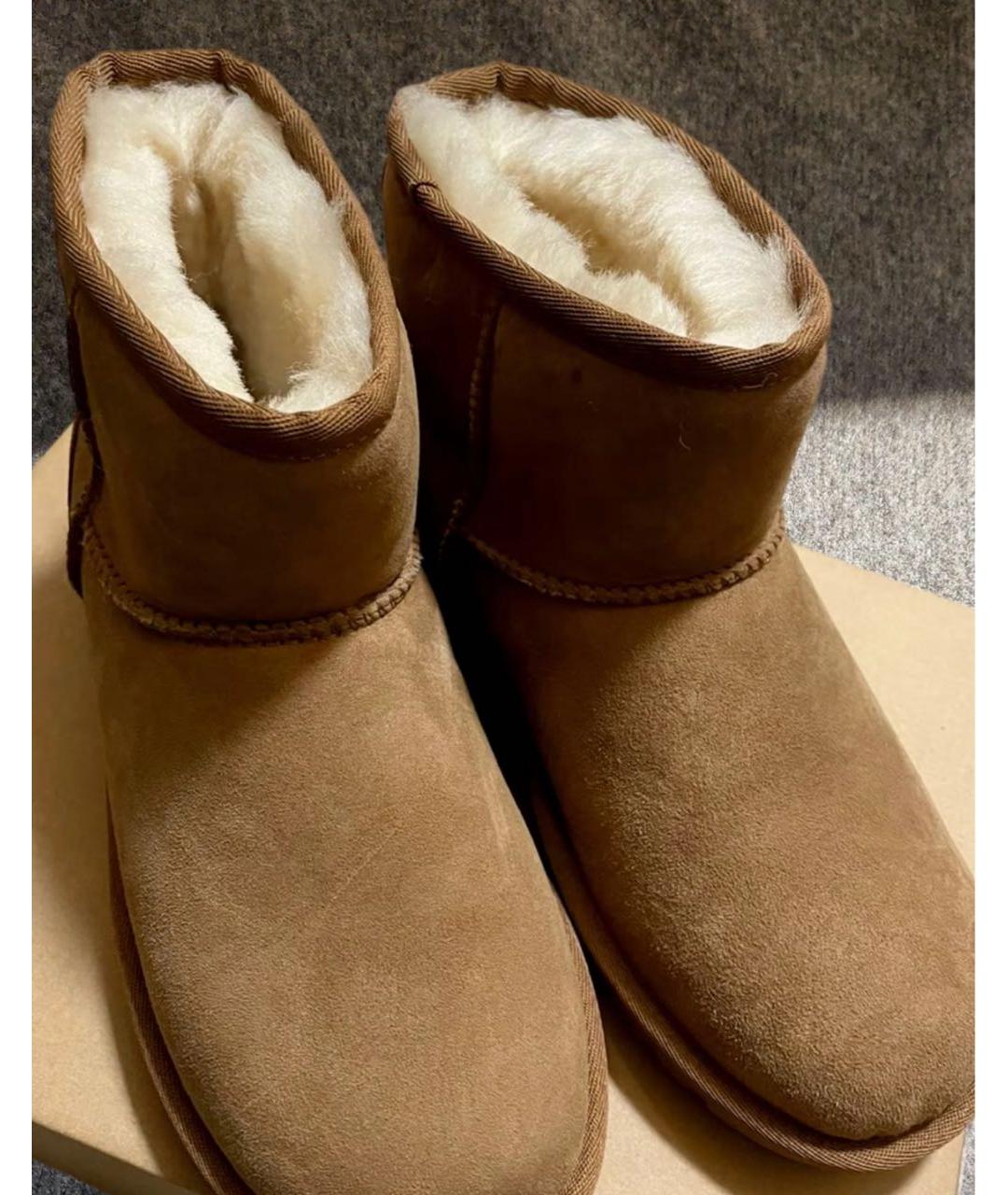 UGG AUSTRALIA Коричневые сапоги, фото 7