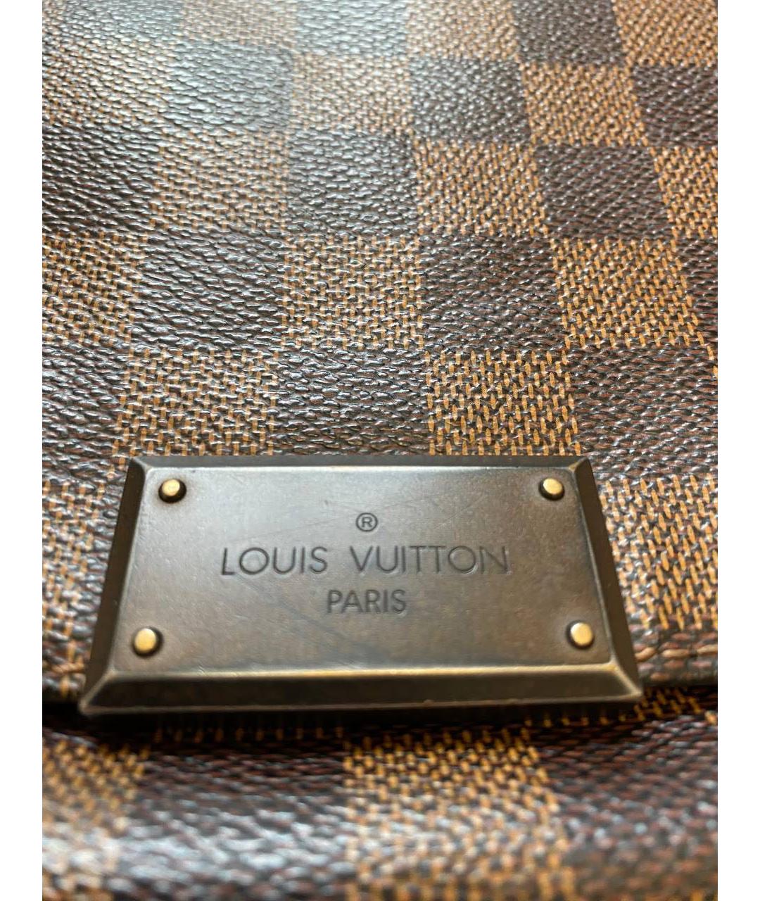 LOUIS VUITTON Коричневая сумка на плечо, фото 3