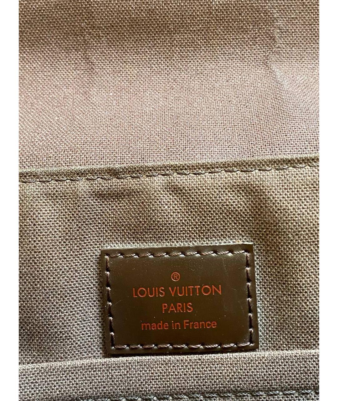 LOUIS VUITTON Коричневая сумка на плечо, фото 4