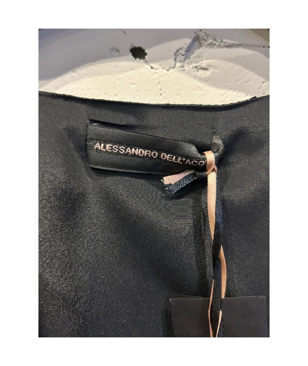 ALESSANDRO DELL'ACQUA Черное боди, фото 7