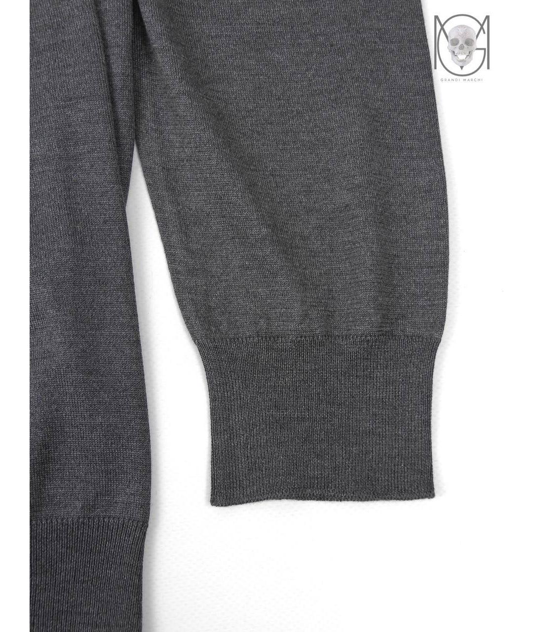 PRADA Серый шелковый джемпер / свитер, фото 6