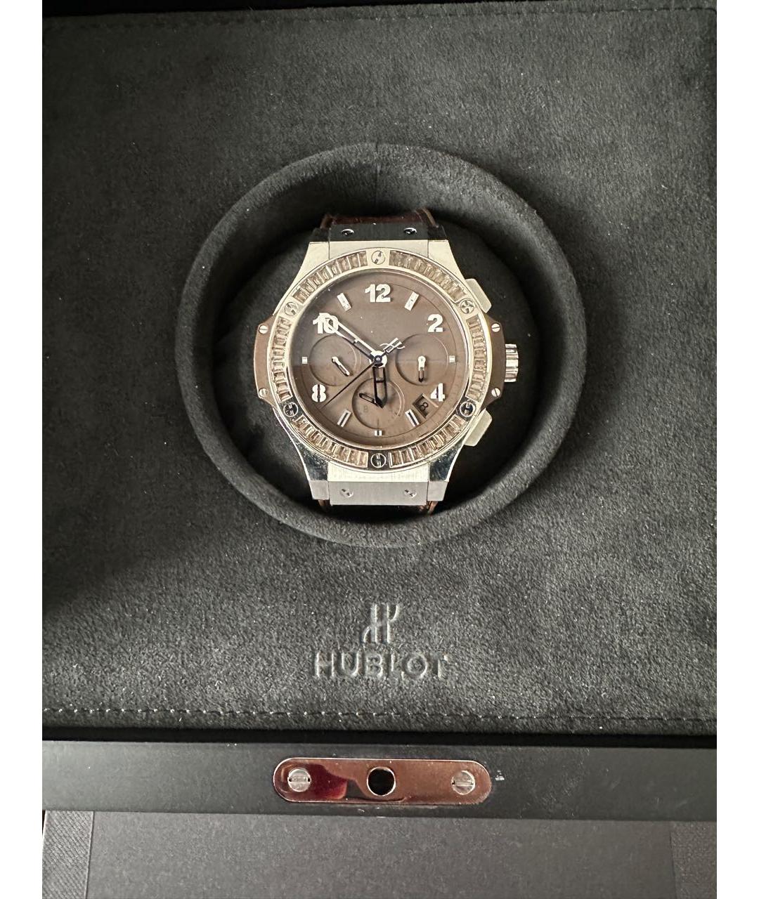 HUBLOT Коричневые металлические часы, фото 6