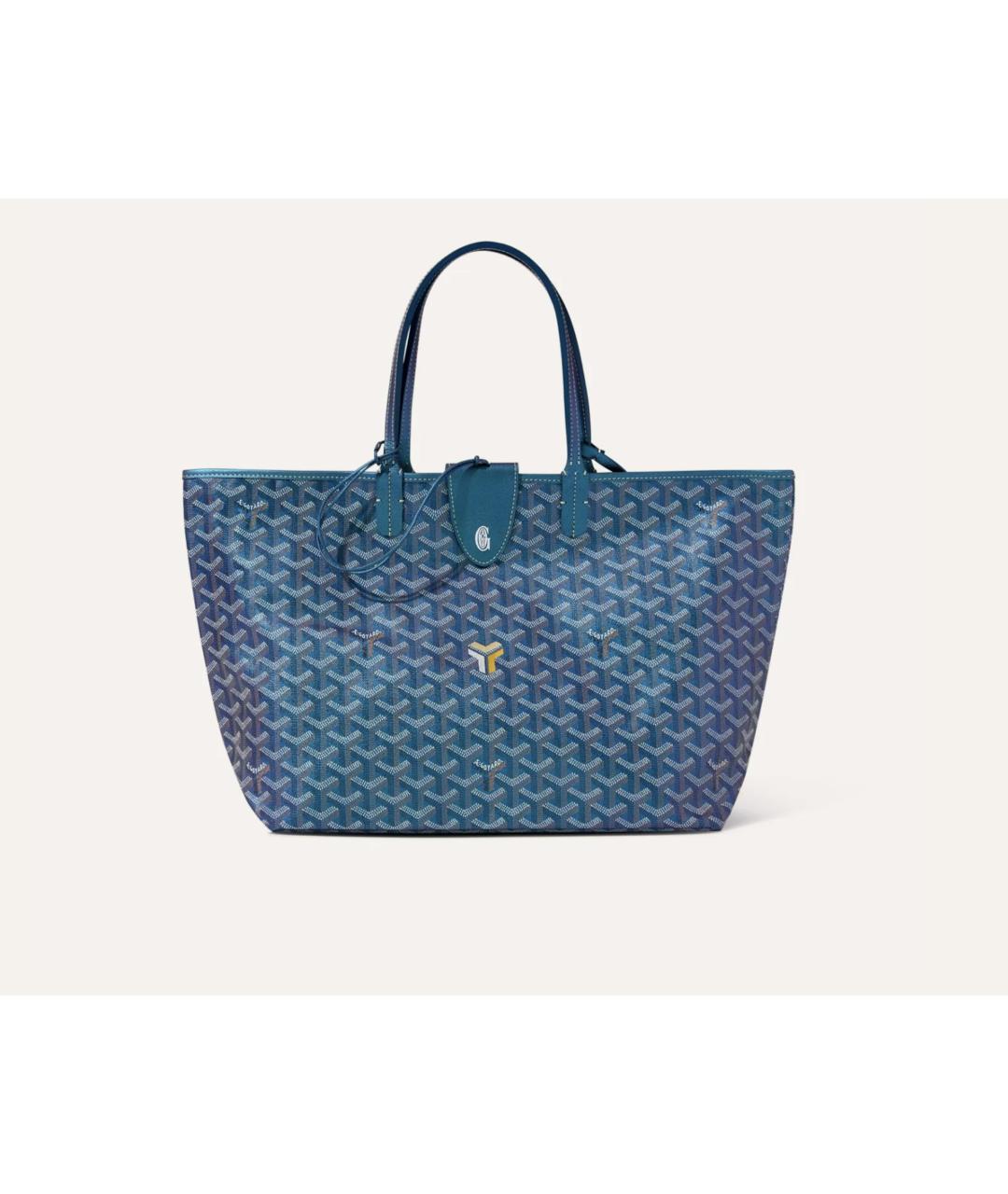 GOYARD Синяя сумка тоут, фото 2