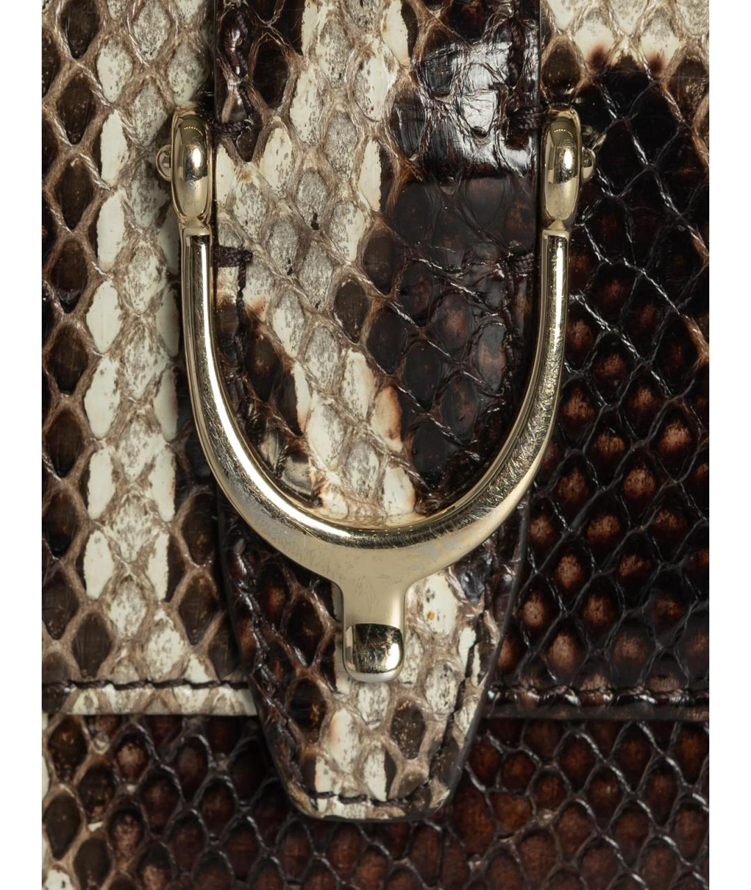 GUCCI Коричневый кожаный кошелек, фото 5