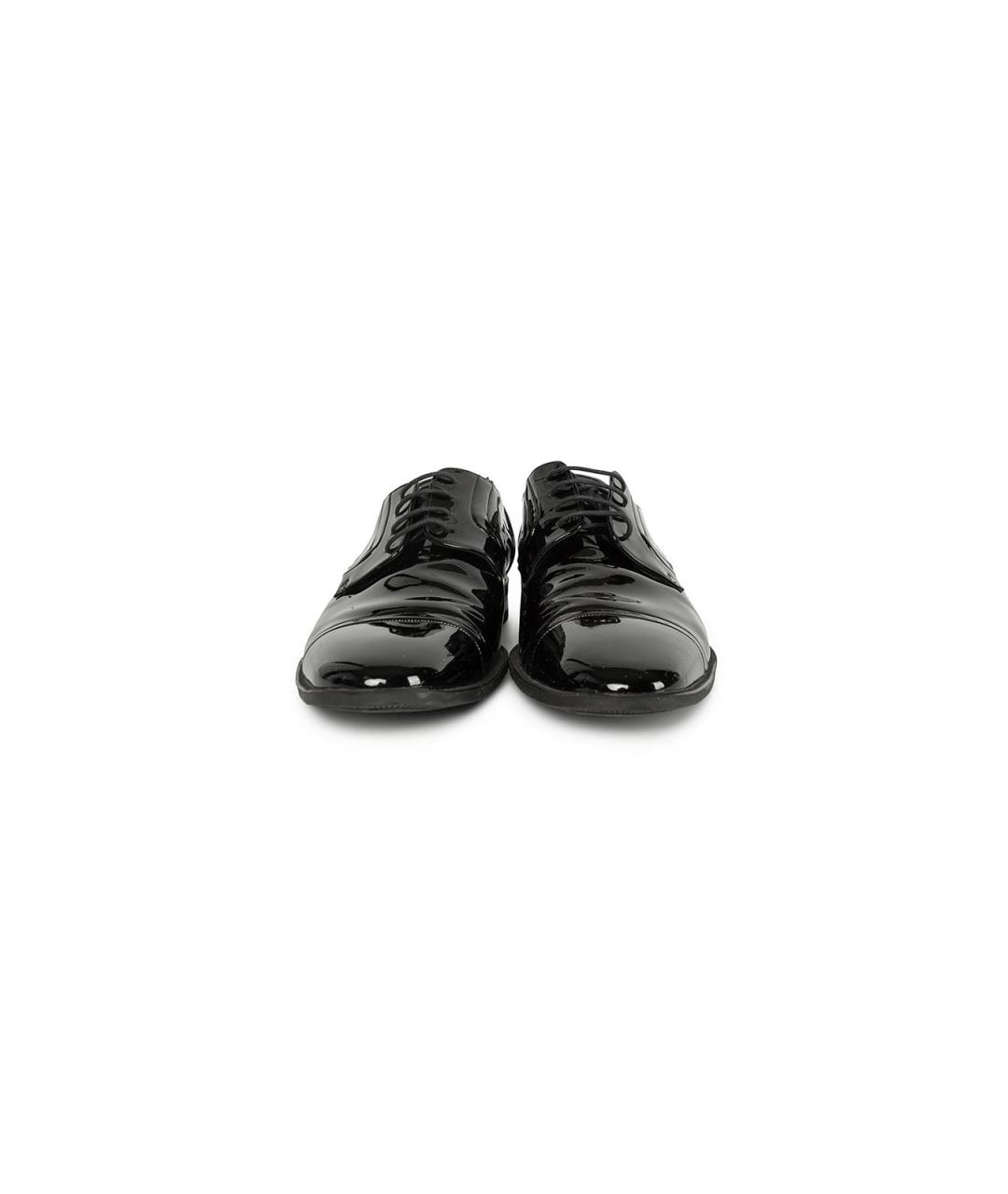 DOLCE&GABBANA Черные туфли из лакированной кожи, фото 3