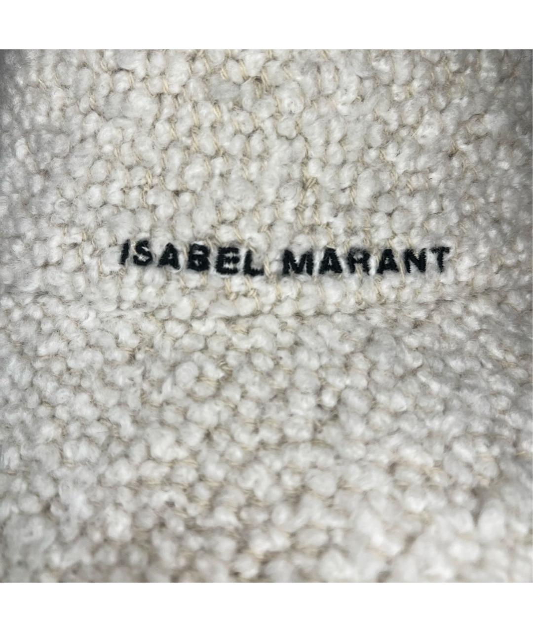 ISABEL MARANT Белая шерстяная панама, фото 3