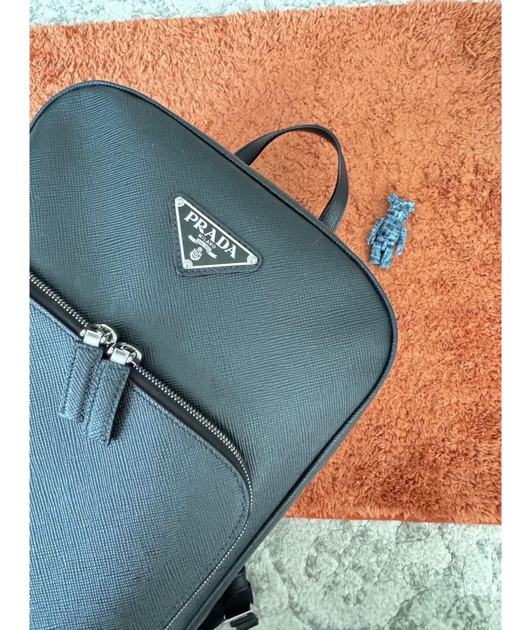 PRADA Черный портфель, фото 2
