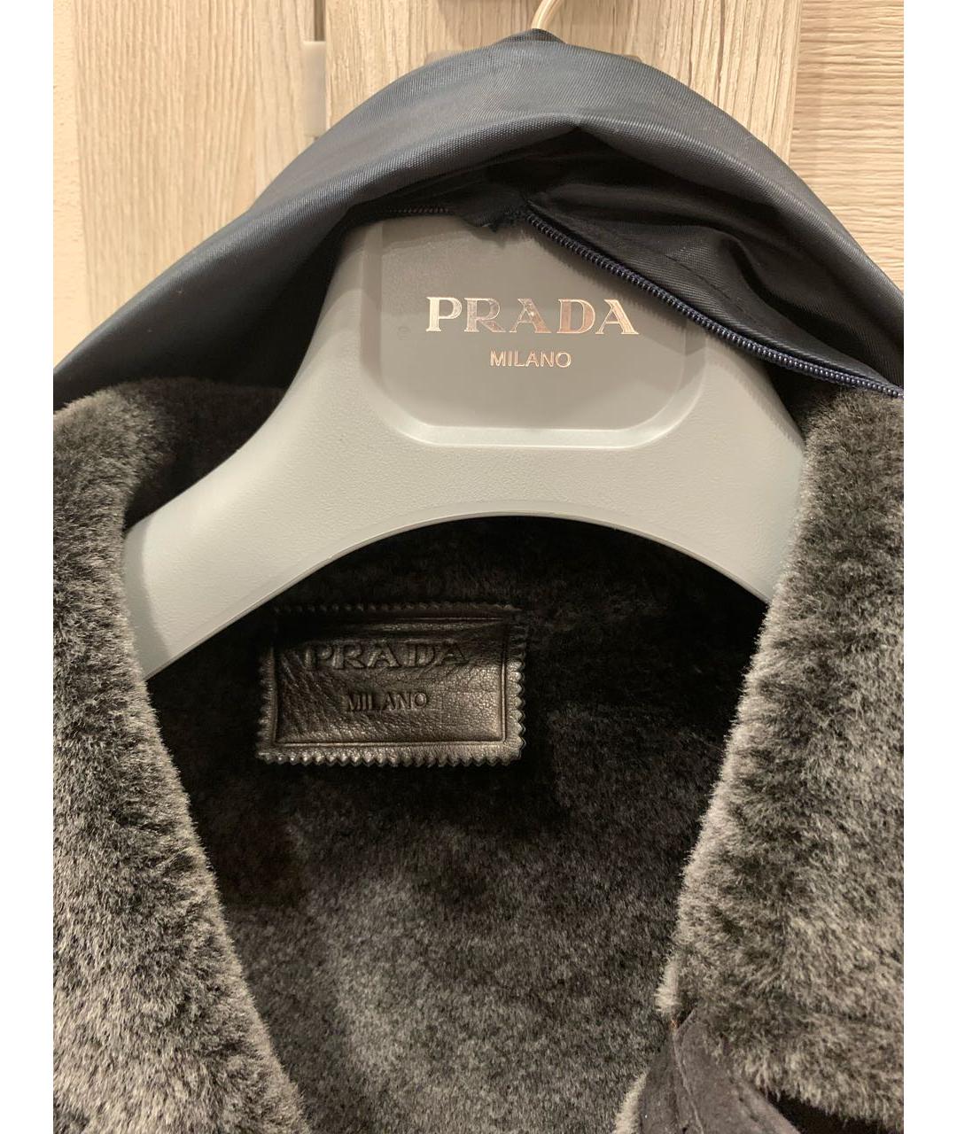 PRADA Коричневая дубленка/шуба, фото 2