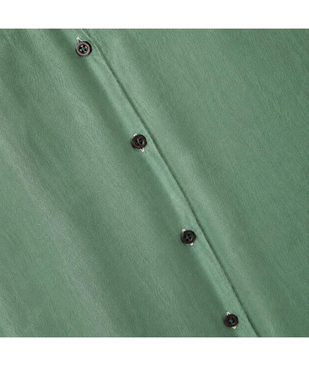 JIL SANDER Зеленое полиамидовое платье, фото 2