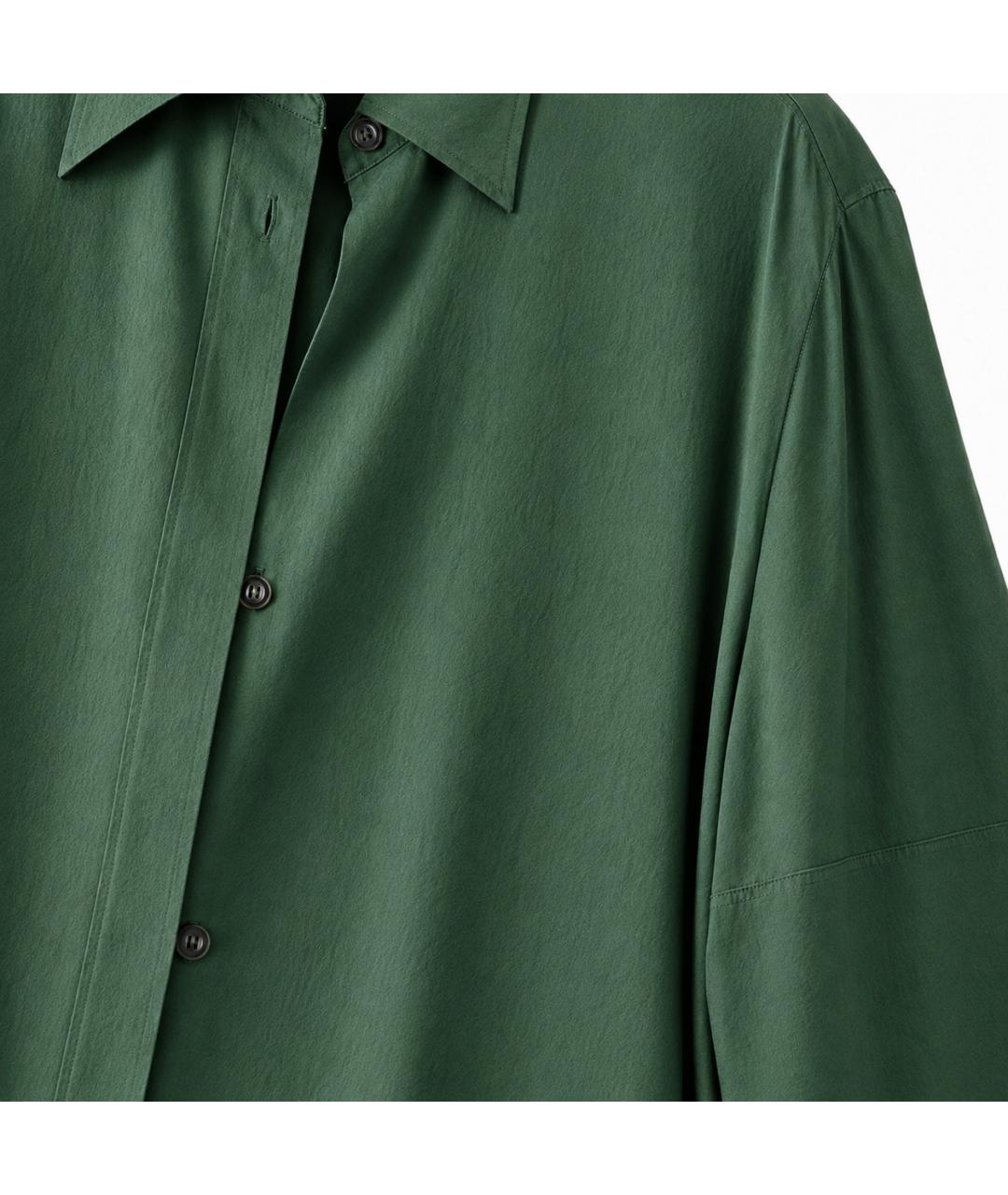 JIL SANDER Зеленое полиамидовое платье, фото 3
