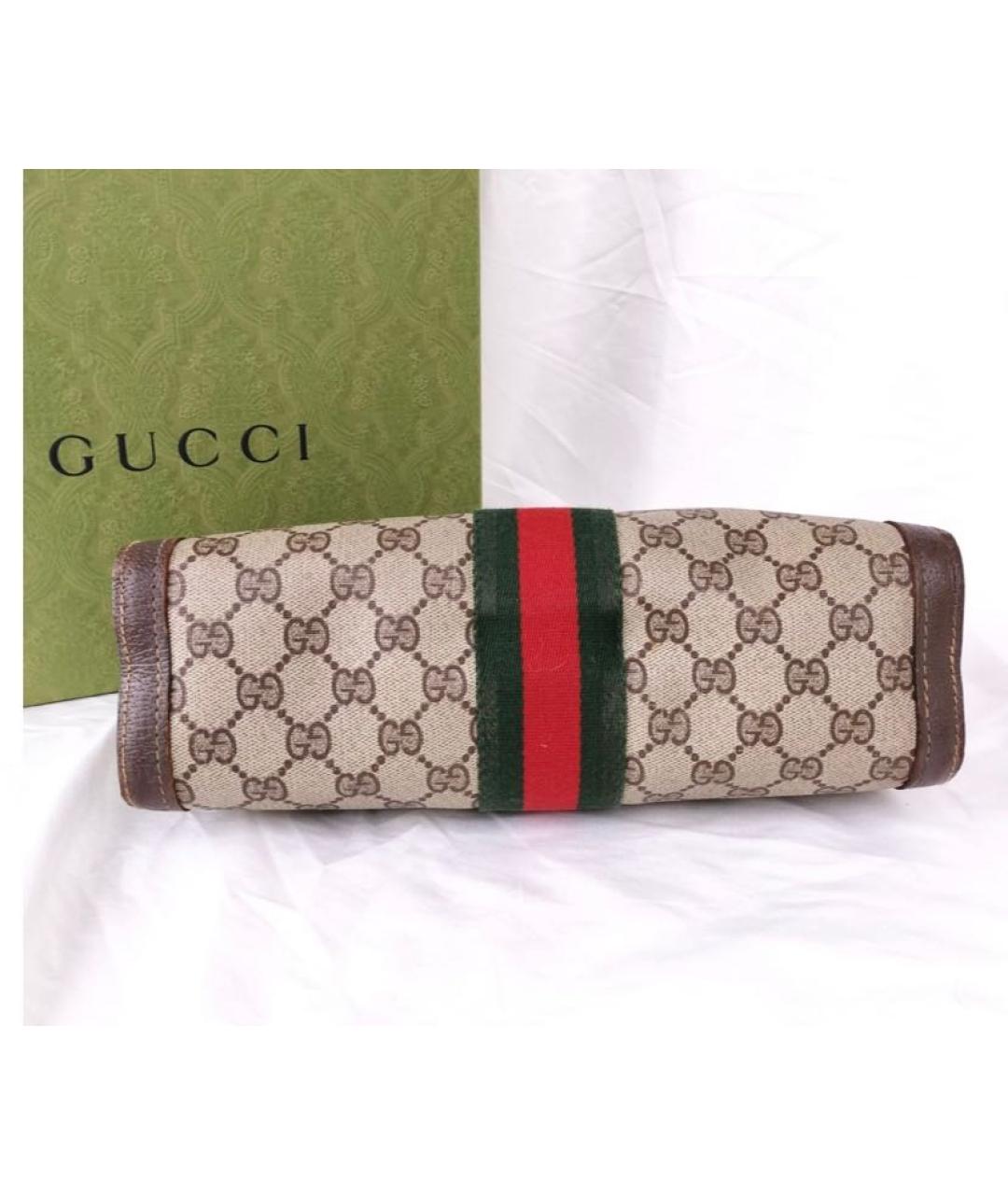 GUCCI Коричневая сумка через плечо, фото 5