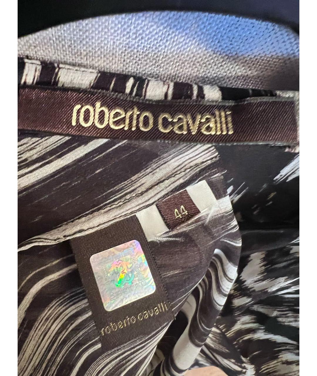 ROBERTO CAVALLI Коричневая блузы, фото 3