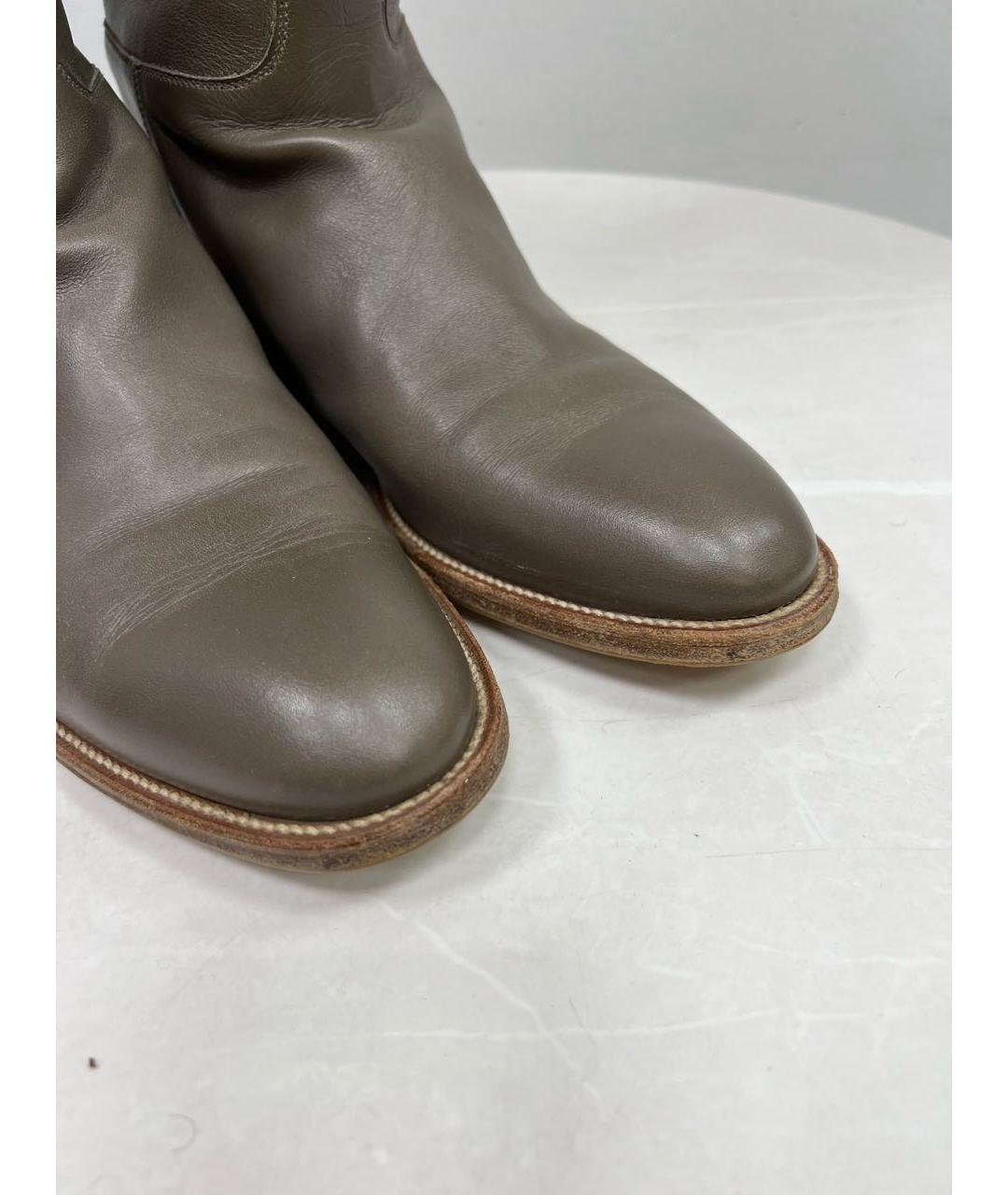 HERMES Кожаные сапоги, фото 4