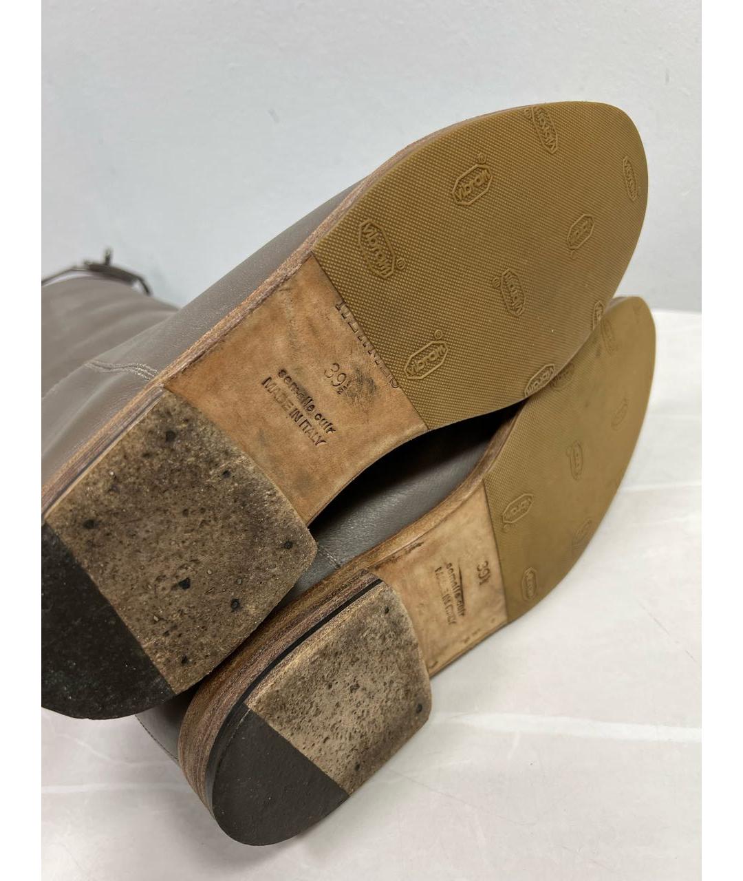 HERMES Кожаные сапоги, фото 6