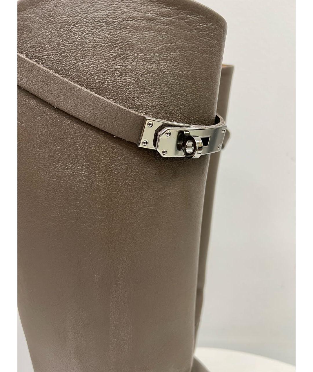 HERMES Кожаные сапоги, фото 2