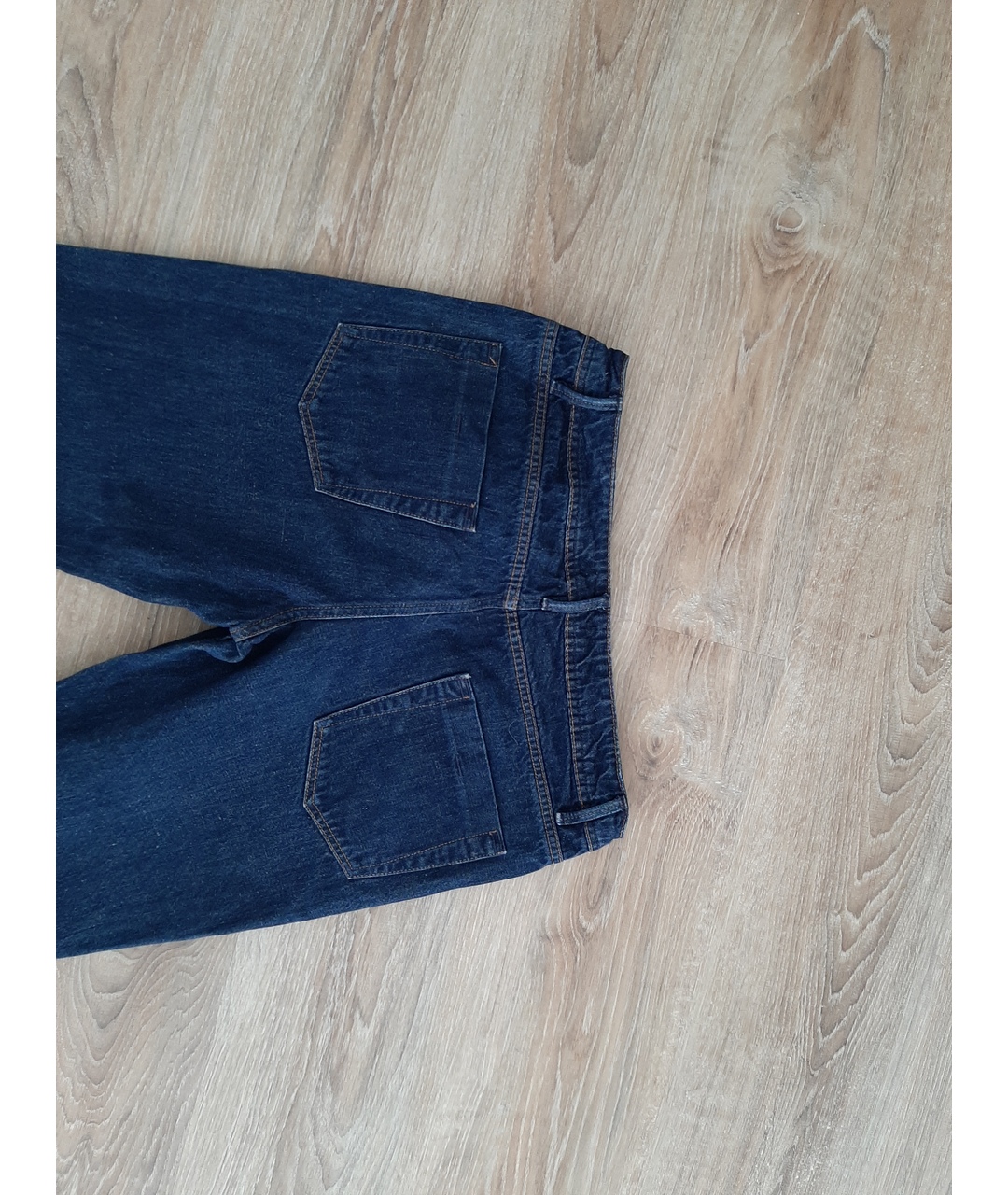 CLOSED Синие хлопковые прямые джинсы, фото 6