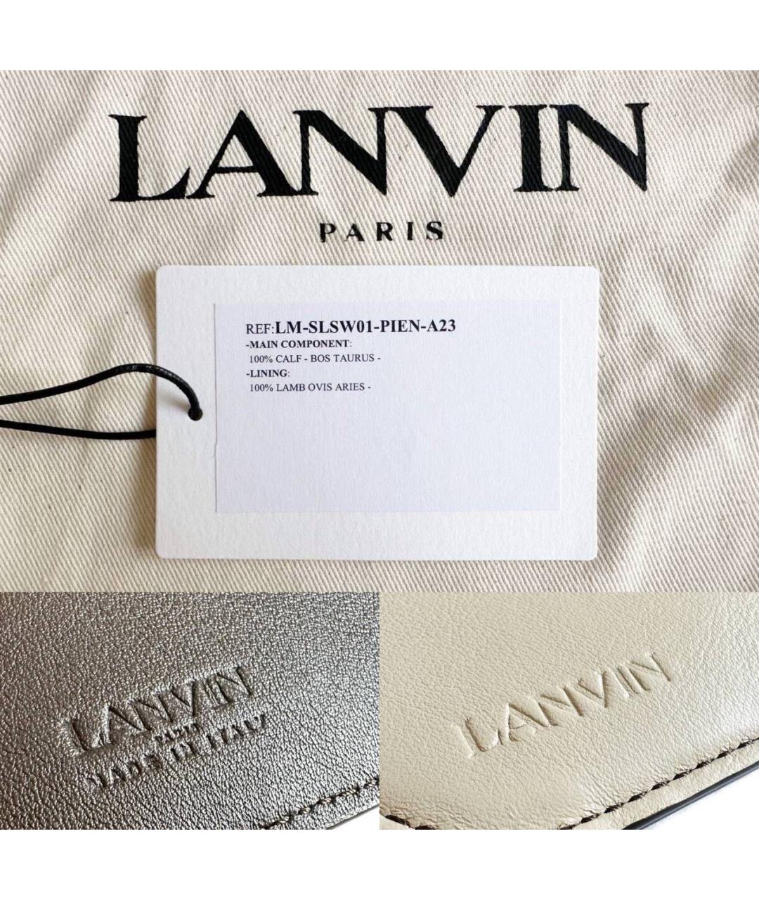 LANVIN Мульти кожаный кошелек, фото 4