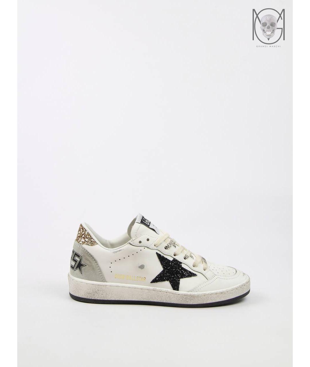 GOLDEN GOOSE DELUXE BRAND Белые кожаные кеды, фото 9