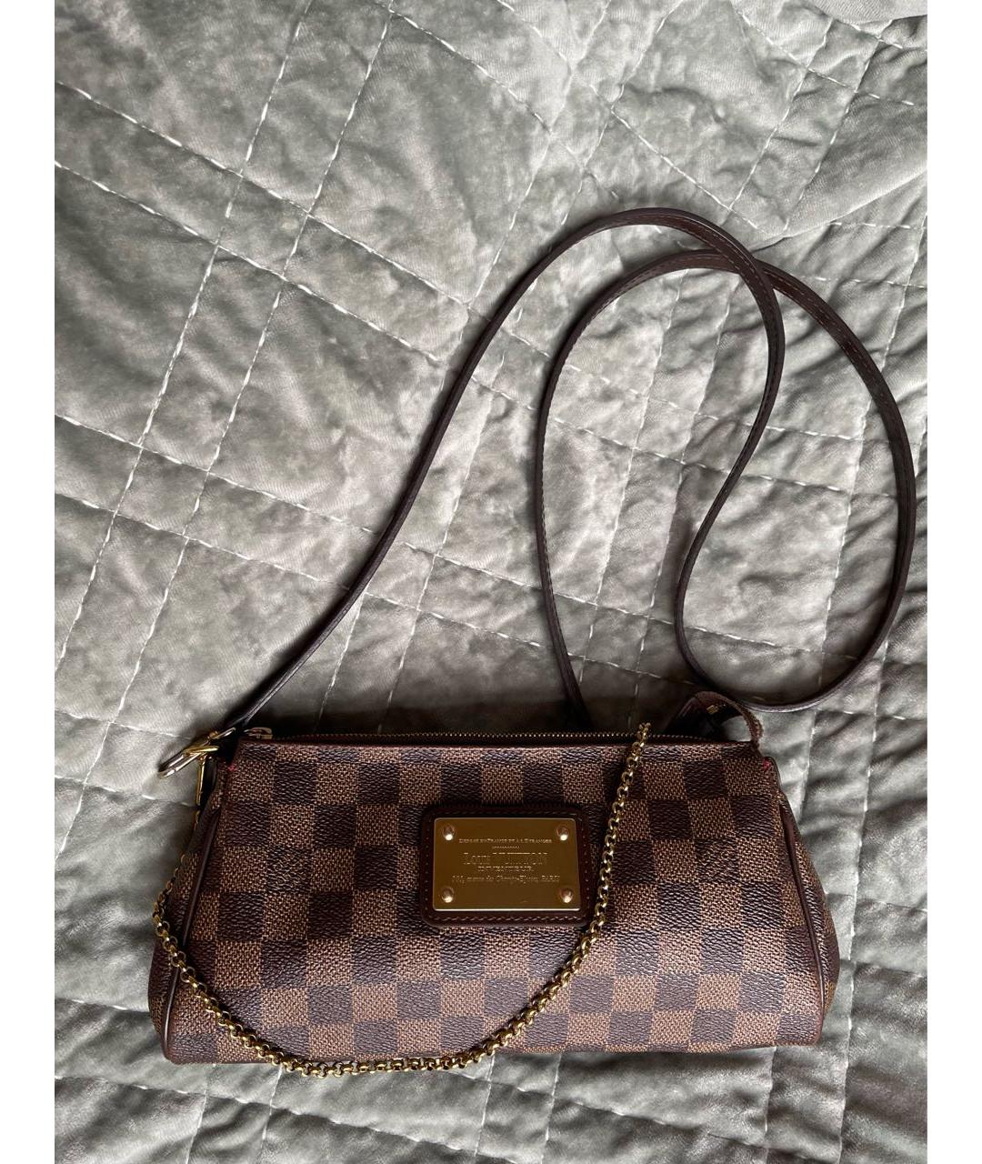 LOUIS VUITTON Коричневая сумка через плечо, фото 2