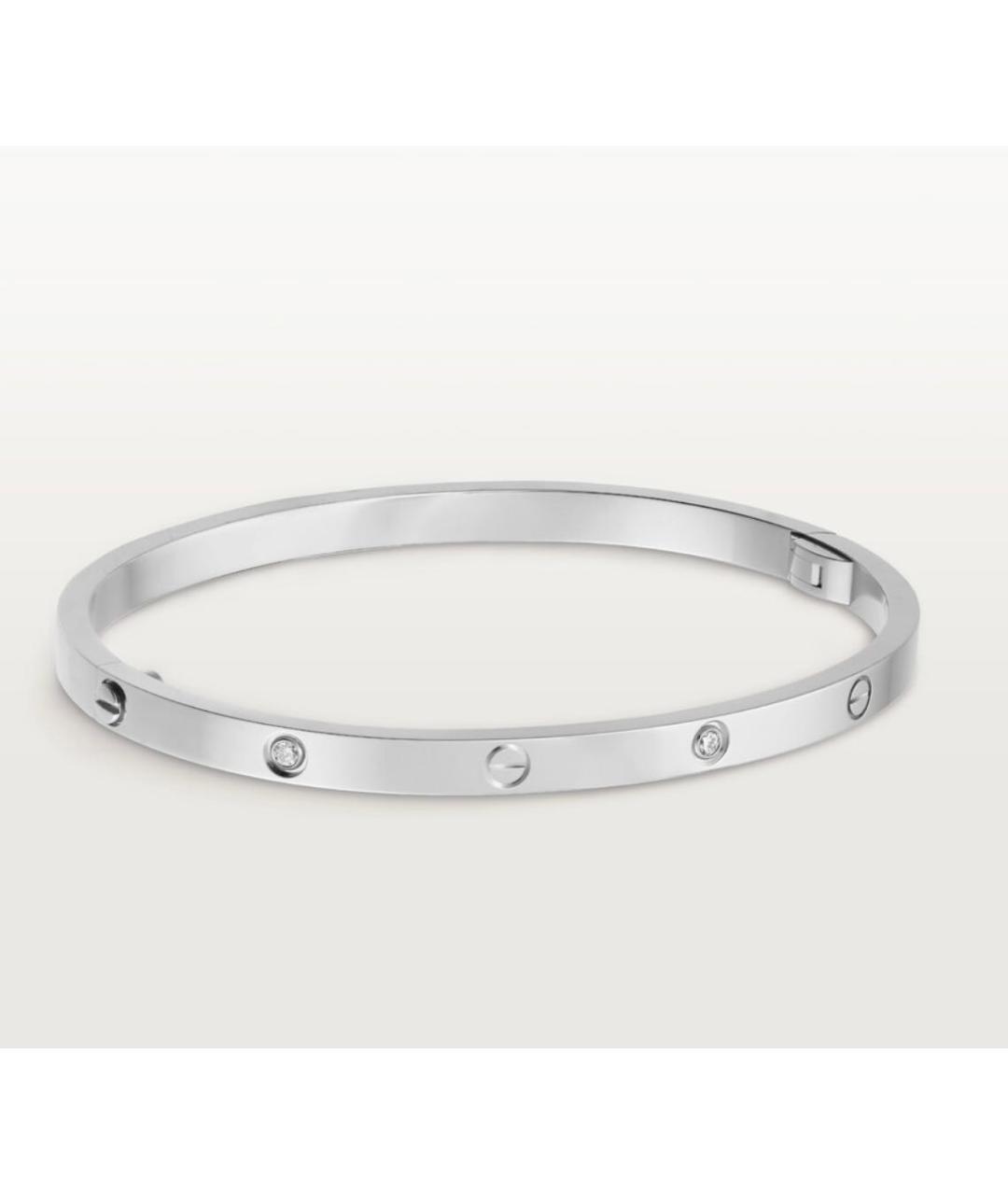 CARTIER Браслет из белого золота, фото 5