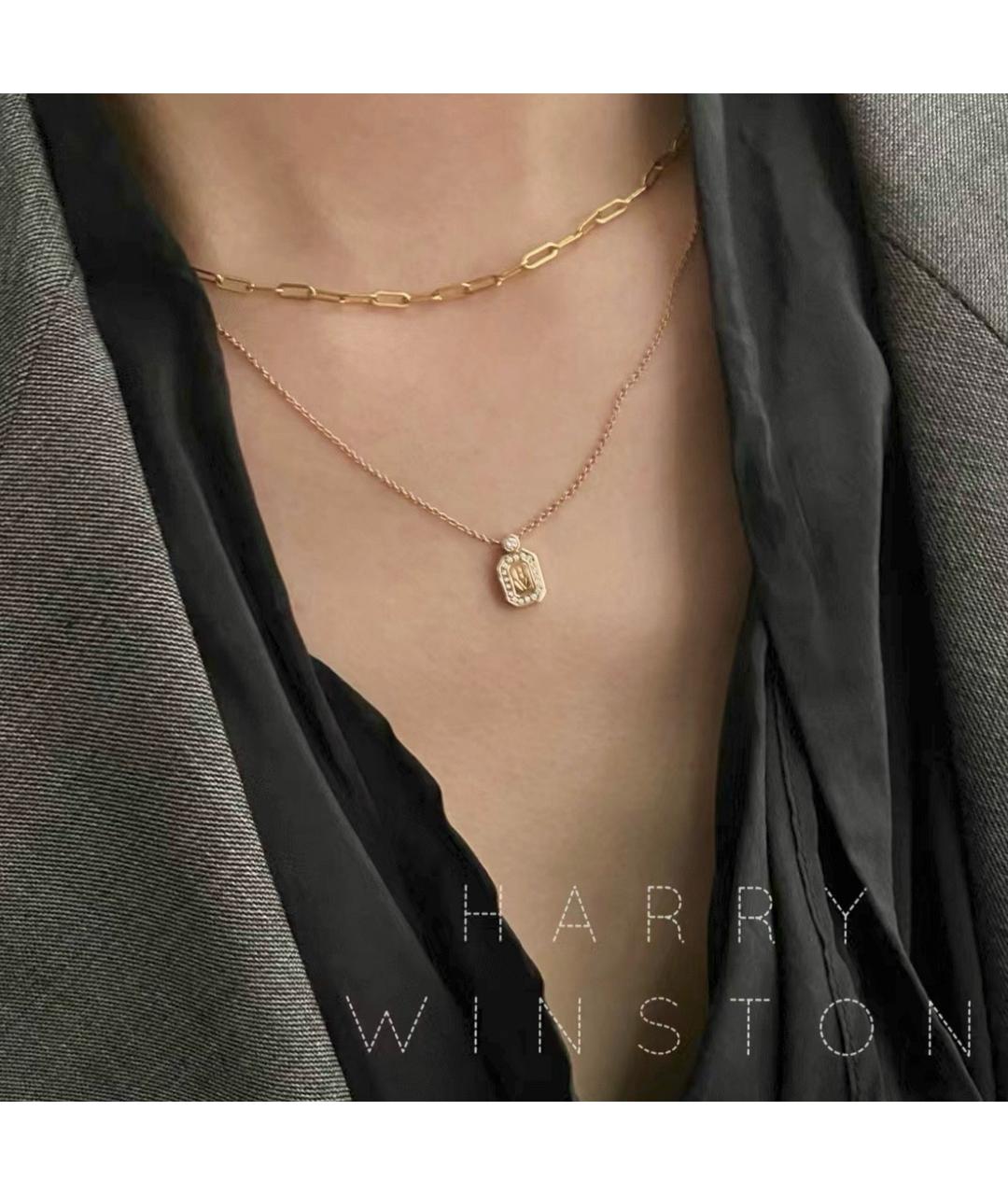 Harry Winston Золотое колье из желтого золота, фото 6