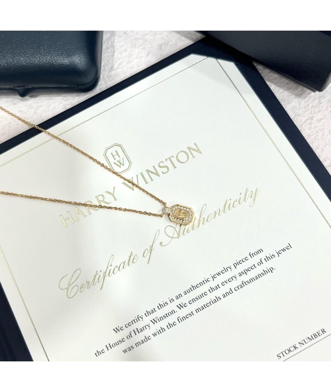 Harry Winston Золотое колье из желтого золота, фото 5