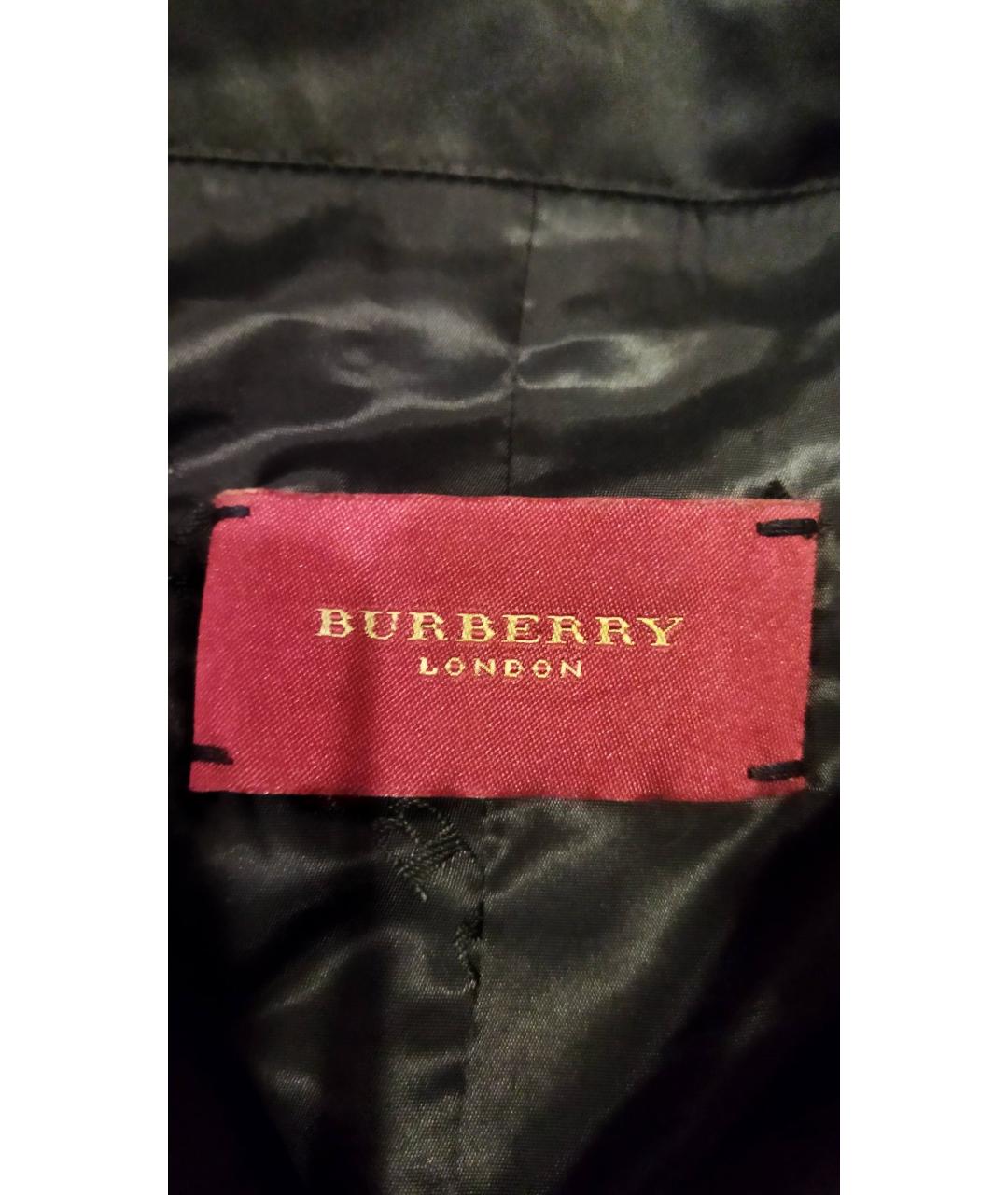 BURBERRY Черная куртка, фото 3