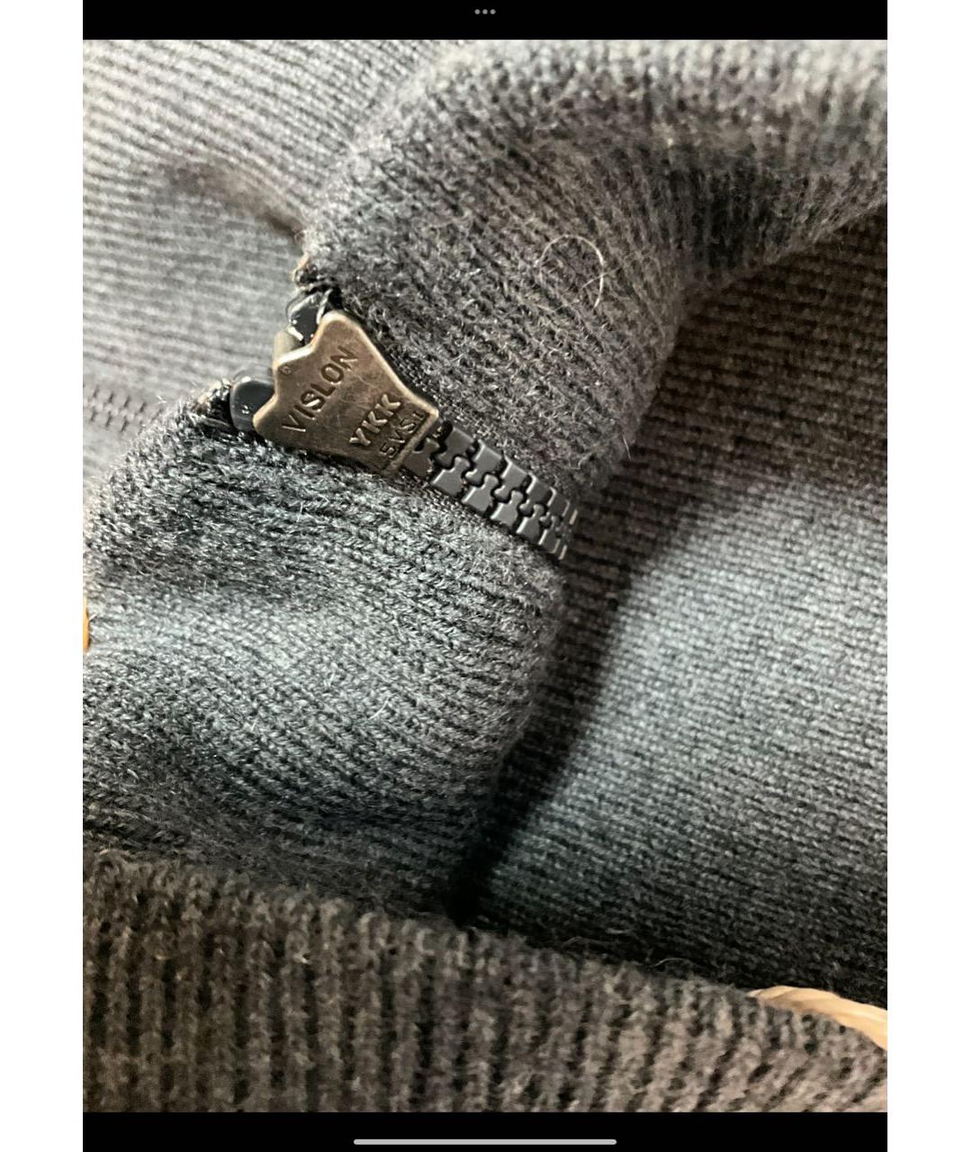 BRUNELLO CUCINELLI Серый шерстяной джемпер / свитер, фото 5