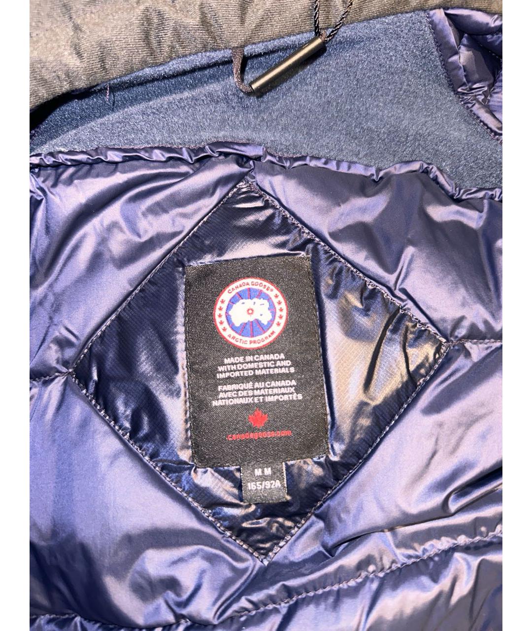 CANADA GOOSE Синяя куртка, фото 6