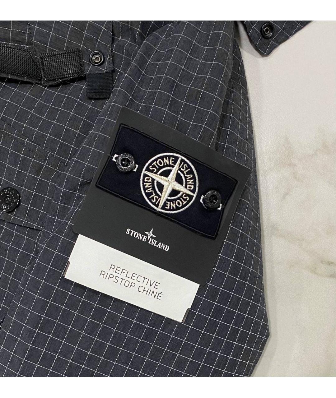 STONE ISLAND Черная куртка, фото 4