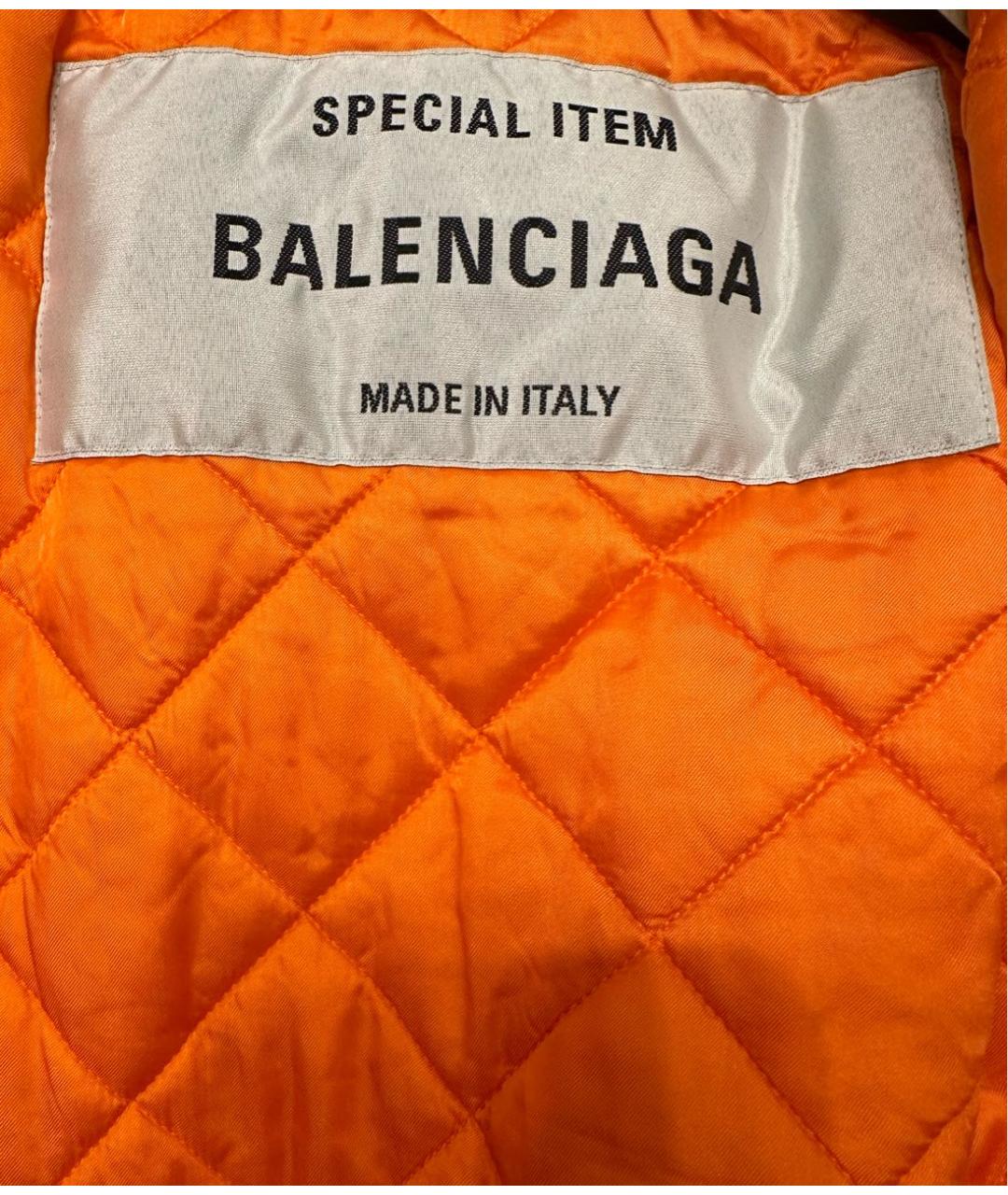 BALENCIAGA Черная хлопковая куртка, фото 3