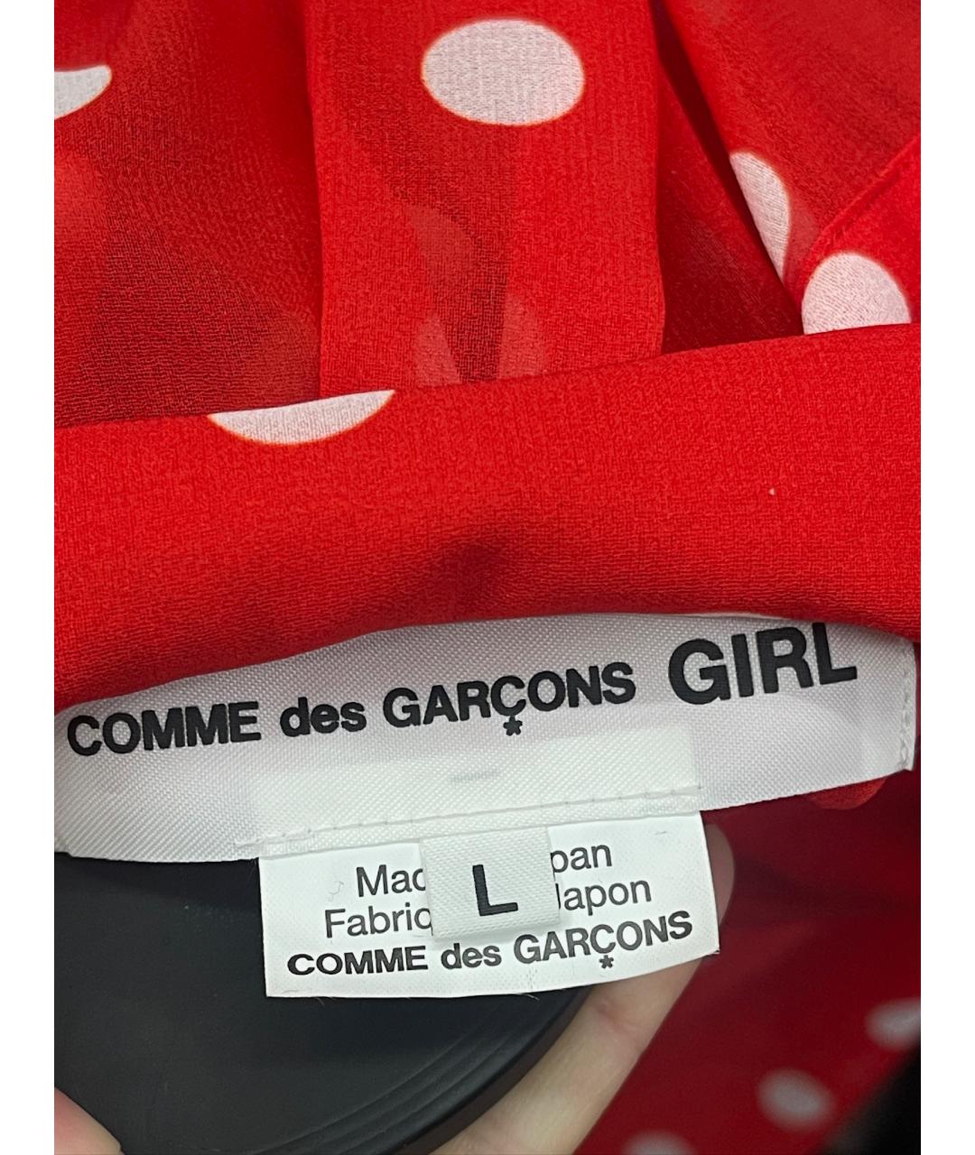 COMME DES GARÇONS Красная блузы, фото 4