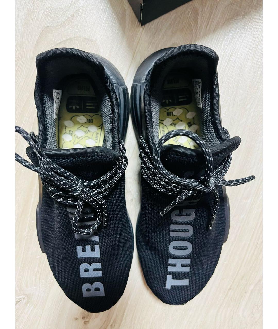 ADIDAS Черные текстильные кроссовки, фото 3