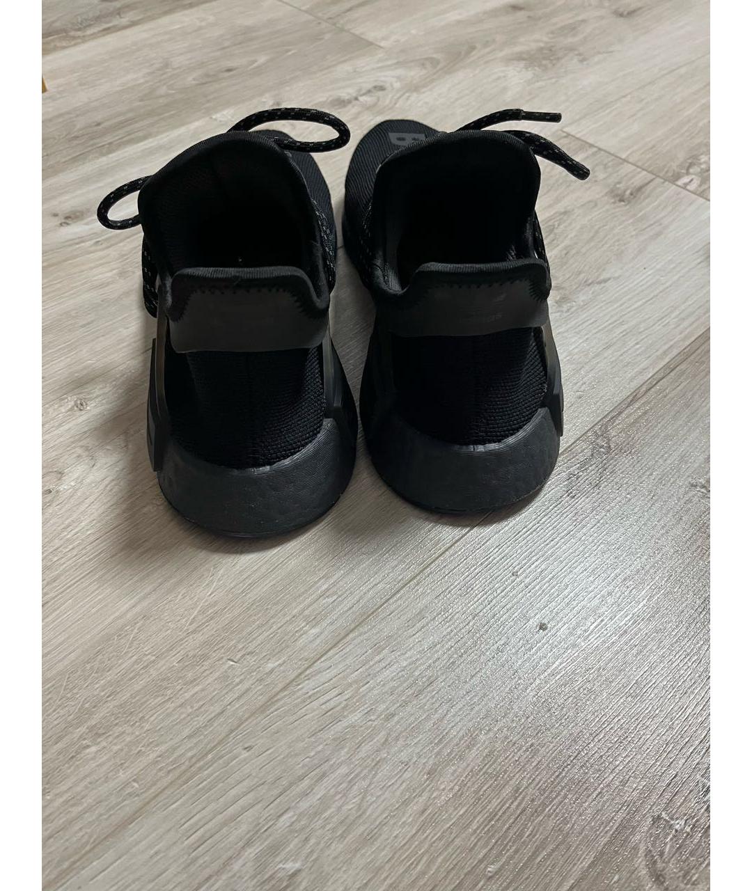 ADIDAS Черные текстильные кроссовки, фото 4